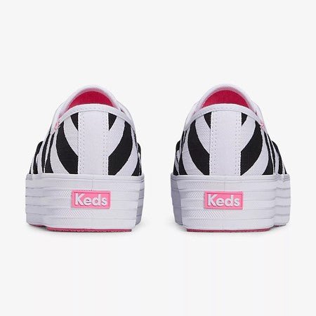 Barbie x Keds Point Striped Platform Sneakers