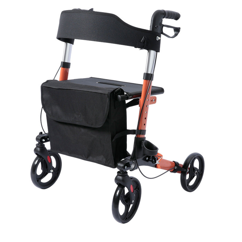 Multi-functional Elderly four-wheel Walker