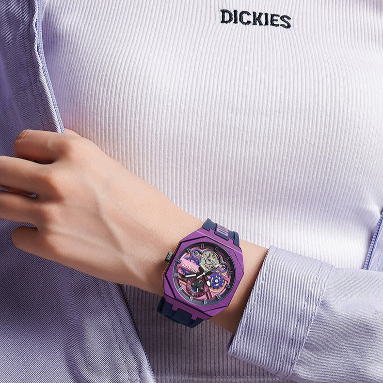 Dickies Mechanical Fully Automatic Skeleton Watch - CL-485