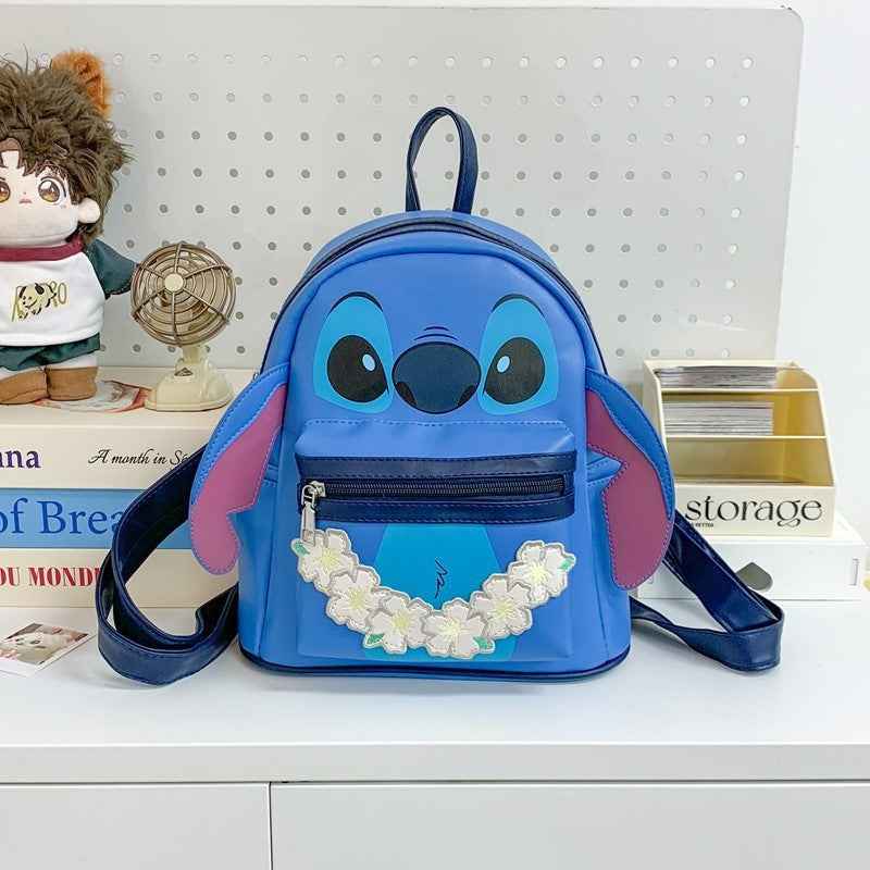Cartoon PU Leather Backpack