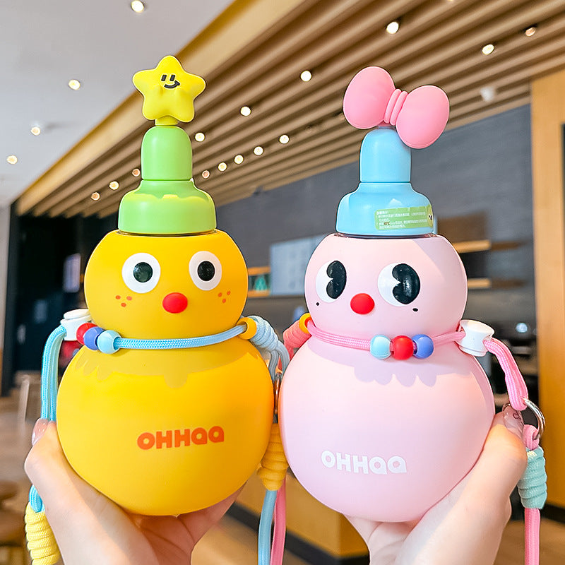Gourd Fulu Cute Insulated Water Bottle large Capacity - 720ml