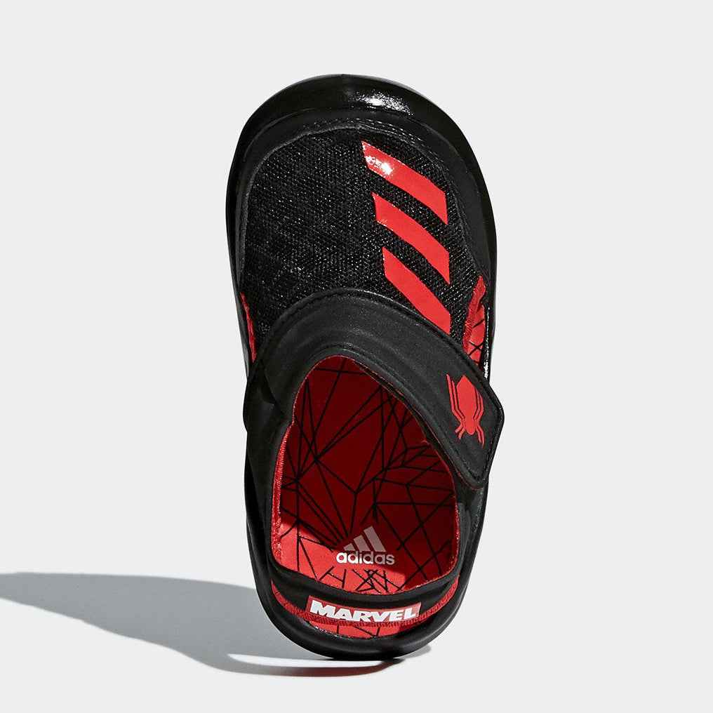 ADIDAS Fortaswim I Non-Slip Casual Black Red Sandals