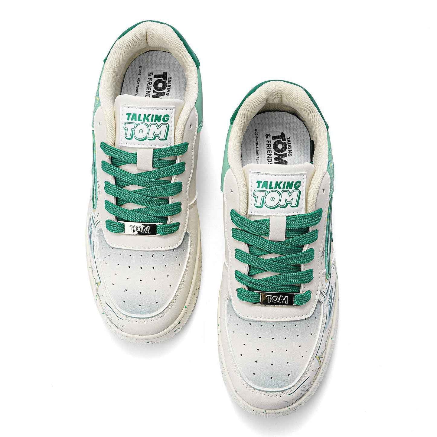 TALKING TOM | Graffiti Lightning Sneakers - Lotus