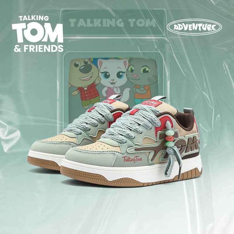 TALKING TOM | Sports Board Shoes - Matcha Brown