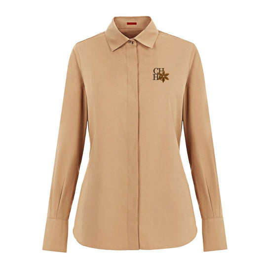 CHCH Casual Commuter Versatile Long Sleeve Polo-Shirt