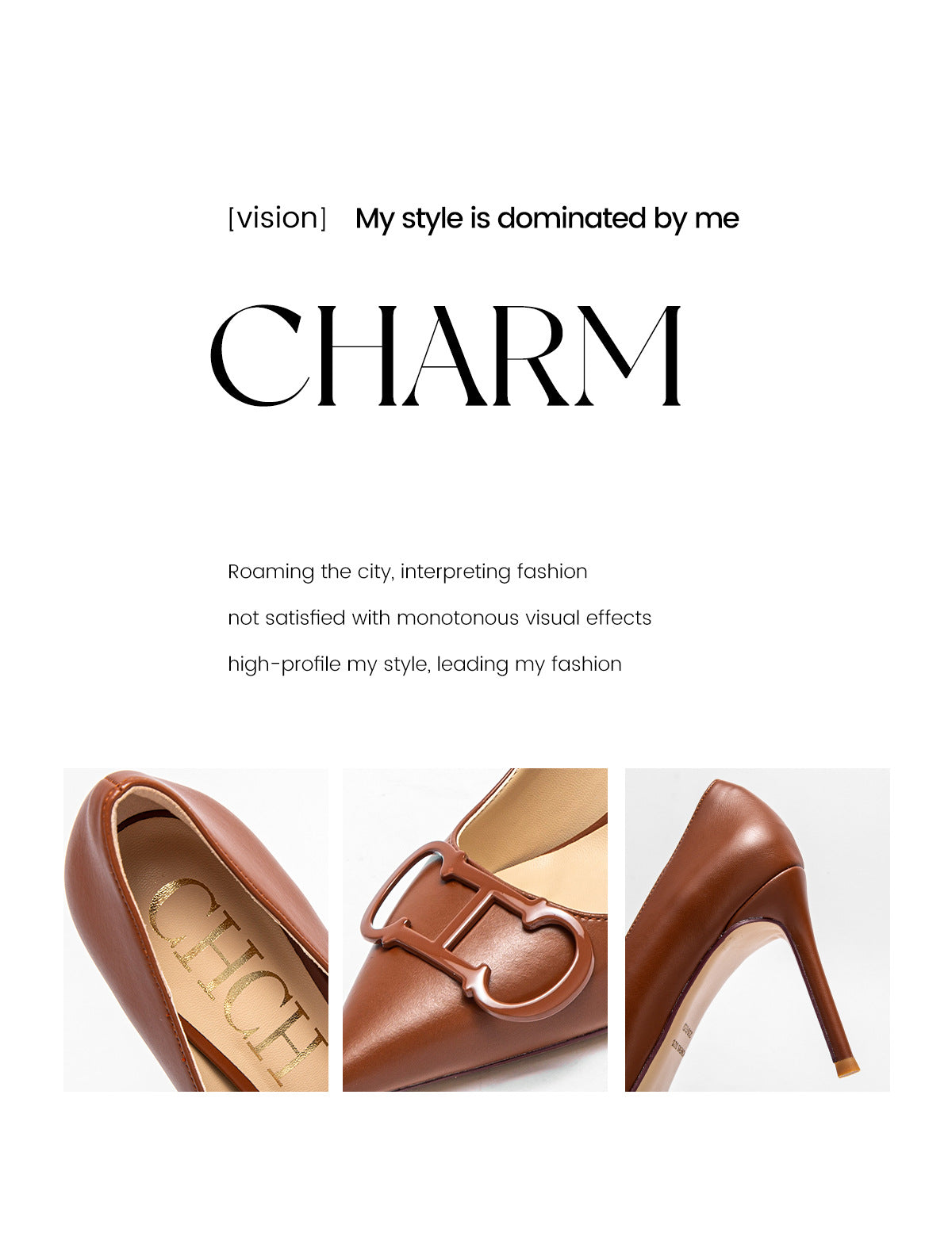 CHCH Women's Elegant, Non-Slip Stiletto Pump