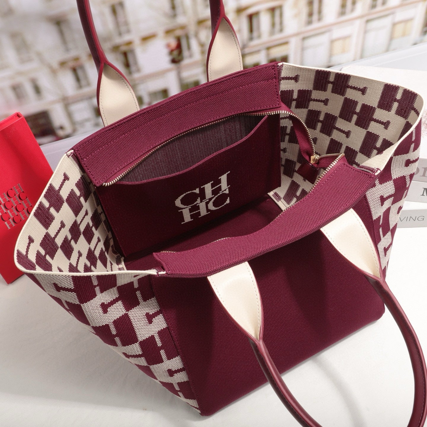 CHCH Vintage Women's Large Capacity Woven Bag