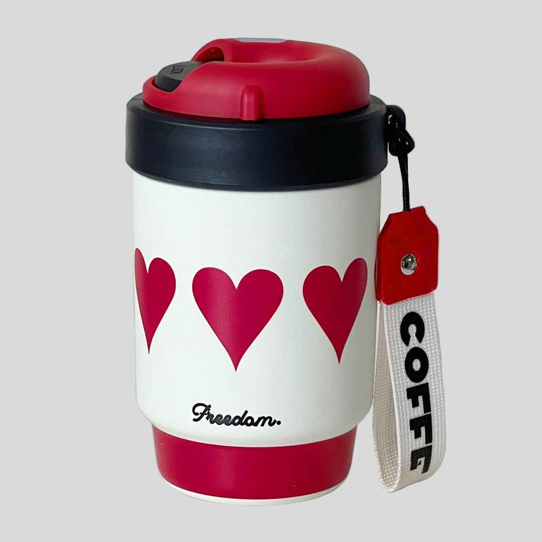 500ml 316 Stainless Steel Ceramic Liner Coffee Cup