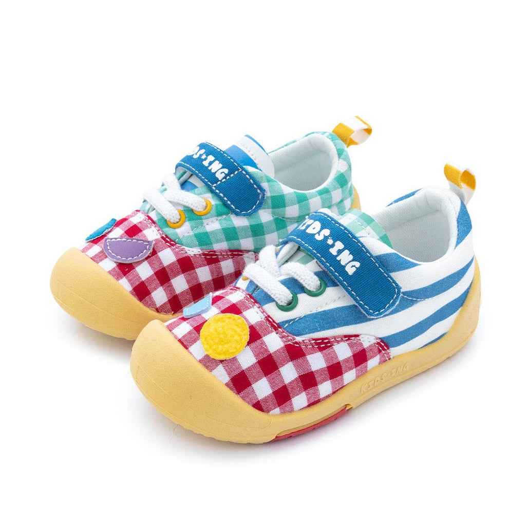 Kidsing Kedi Star Toddler Canvas Shoes Soft Sole Non-Slip Unisex Shoes