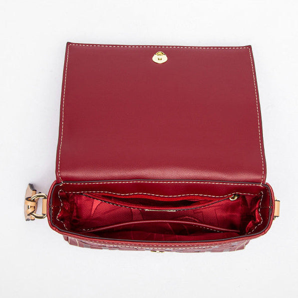 CHCH Women Medium Locked Crossbody Bag
