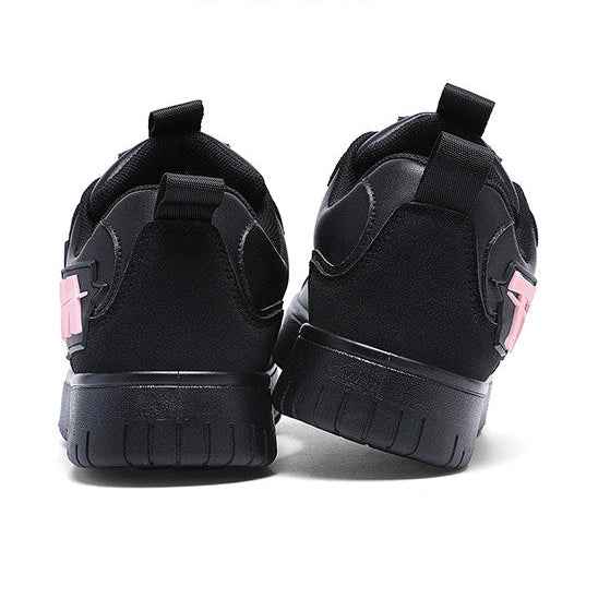 TALKING TOM | Sports Board Shoes - Black/Pink