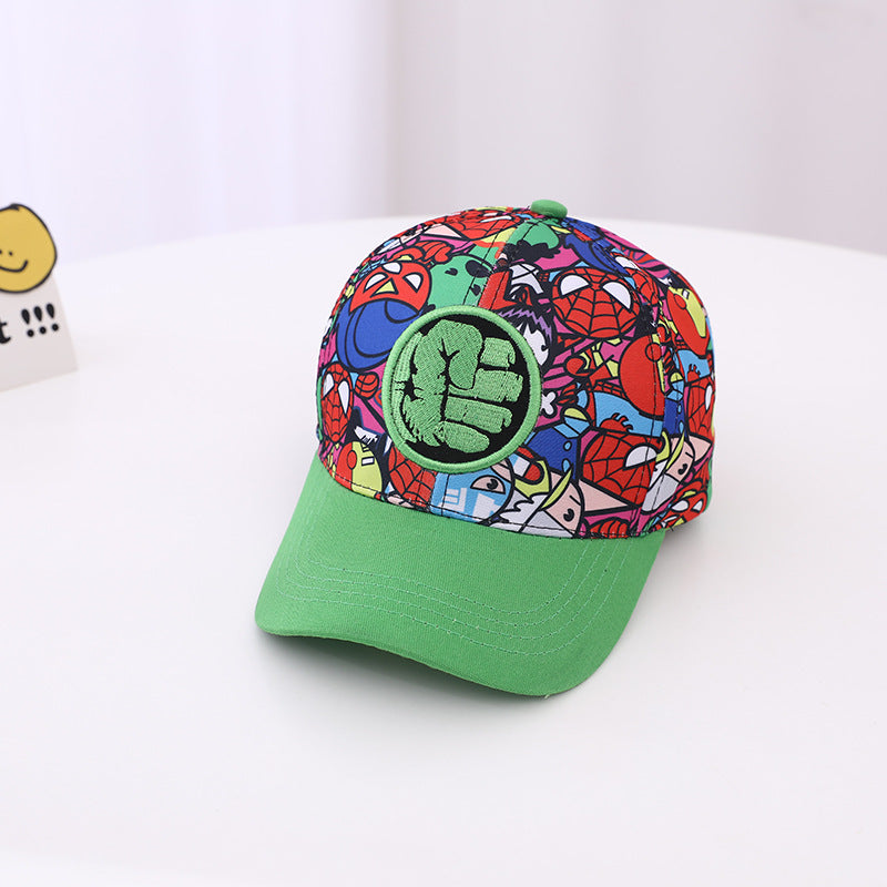 Wholesale Marvel Series Children's Baseball Caps; 52-54cm