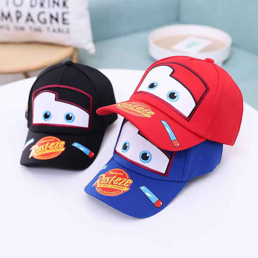 Wholesale New lightning McQueen Boys Peaked Baseball Cap