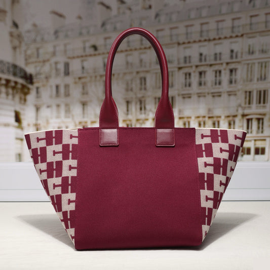 CHCH Vintage Women's Large Capacity Woven Bag