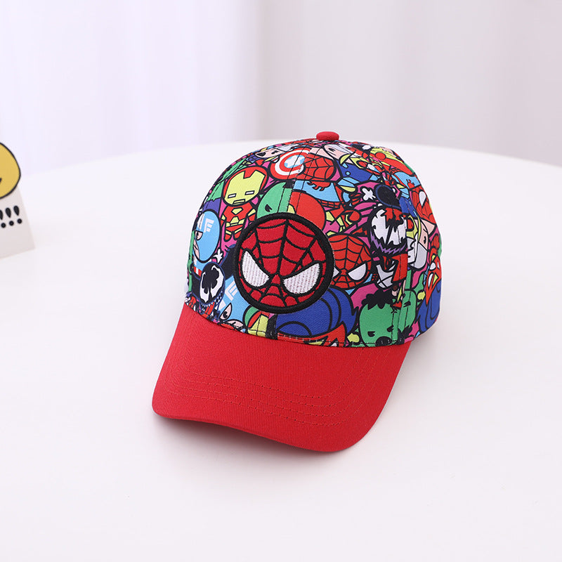 Wholesale Marvel Series Children's Baseball Caps; 52-54cm