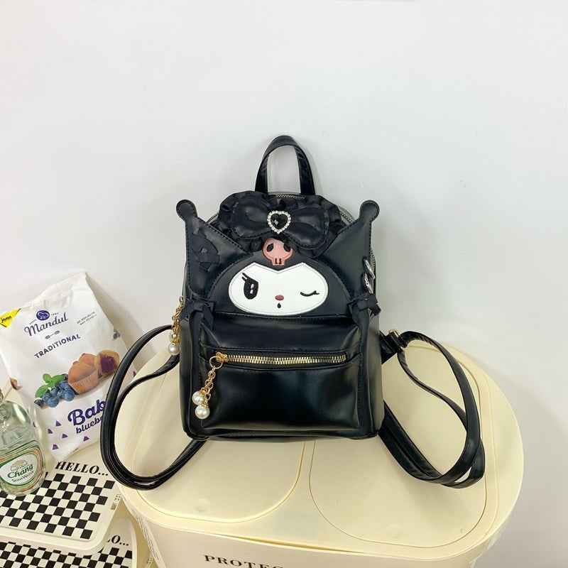 Cartoon PU Leather Backpack