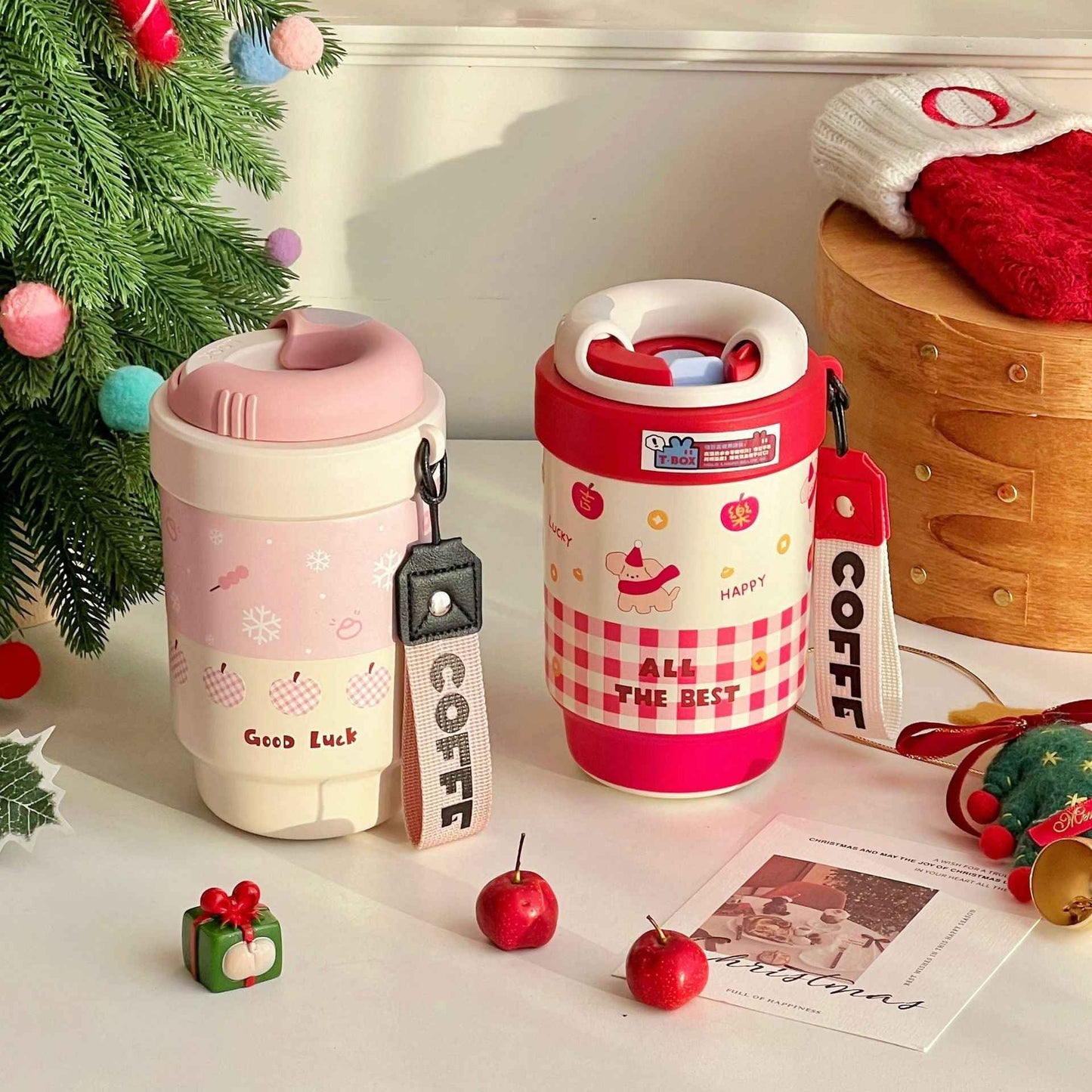 500ml 316 Stainless Steel Ceramic Liner Coffee Cup