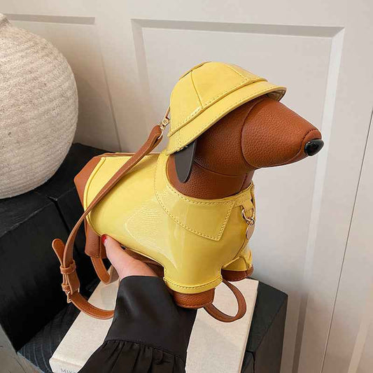 Cute Dog Bag 2025 New European and American Fashion Personalized Creative Shoulder Bag Women's Stylish All-match Crossbody Bag Trendy