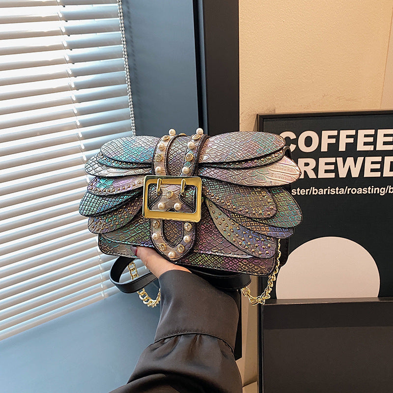 Women's Holographic Wing Crossbody Bag