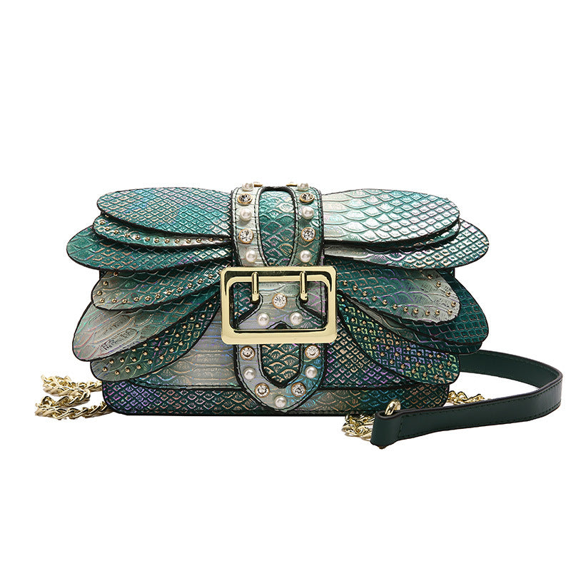 Women's Holographic Wing Crossbody Bag