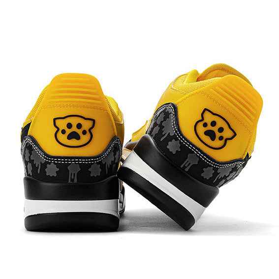 TALKING TOM | Basketball-Inspired Casual Sneakers - Yellow
