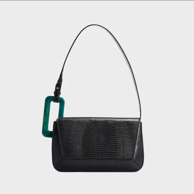 Women's Patchwork Color-Block Shoulder Bag