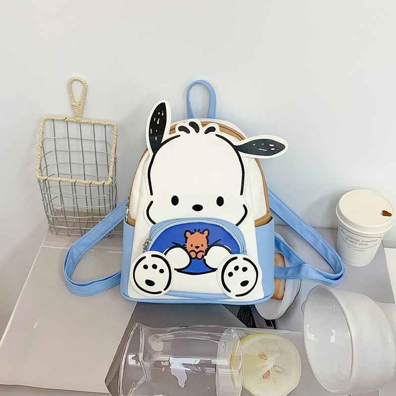 Cartoon PU Leather Backpack