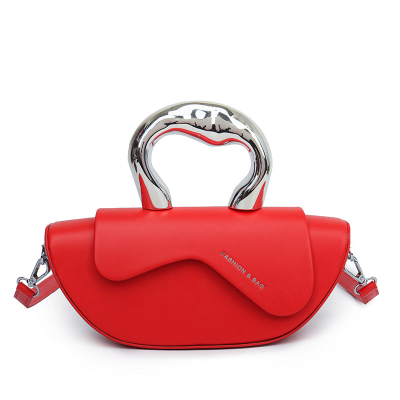 Women's Versatile Hasp Shoulder/Crossbody Dumpling Bag