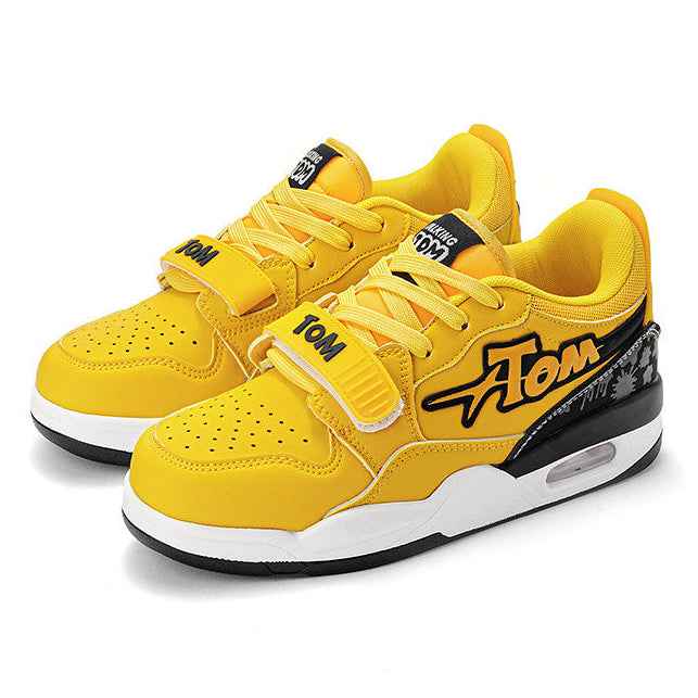 TALKING TOM | Basketball-Inspired Casual Sneakers - Yellow