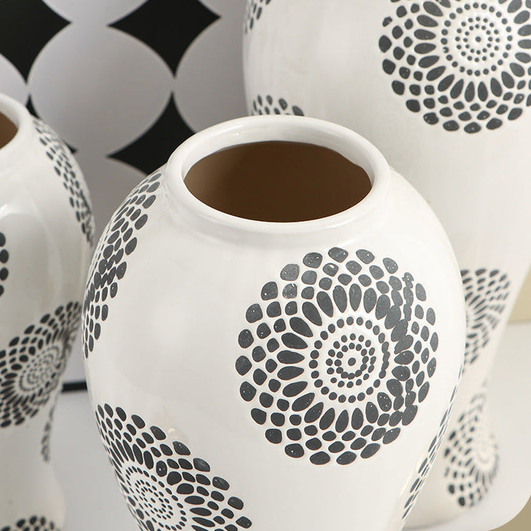 Luxury Ceramic Vase, Decorative Jar