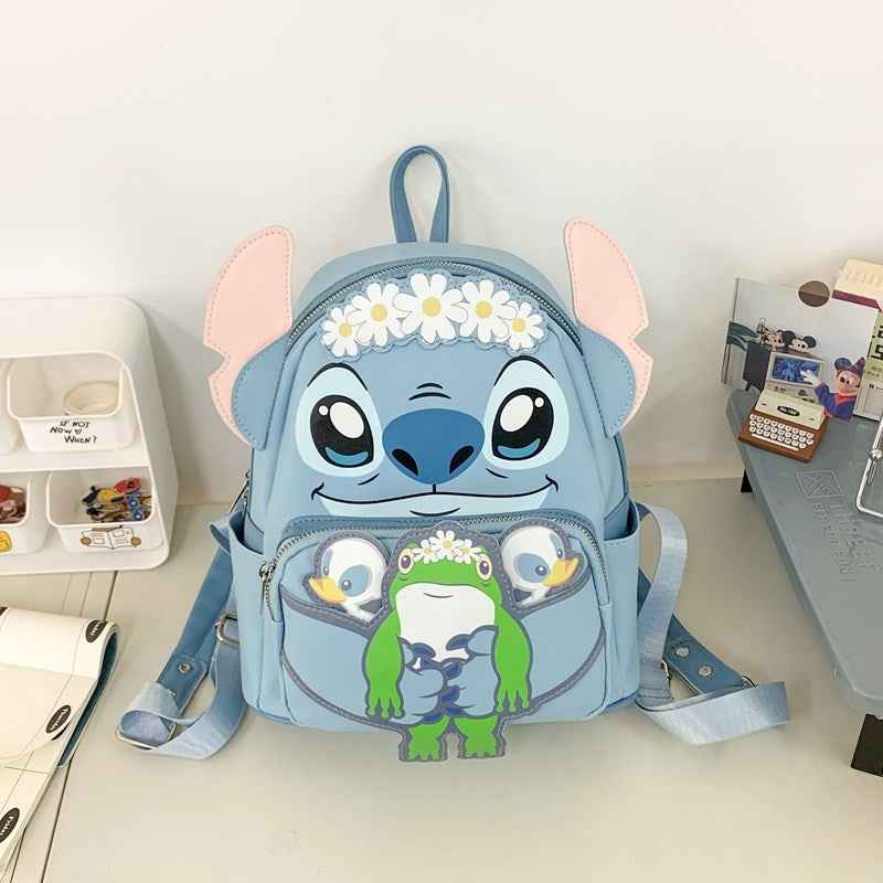 Cartoon PU Leather Backpack