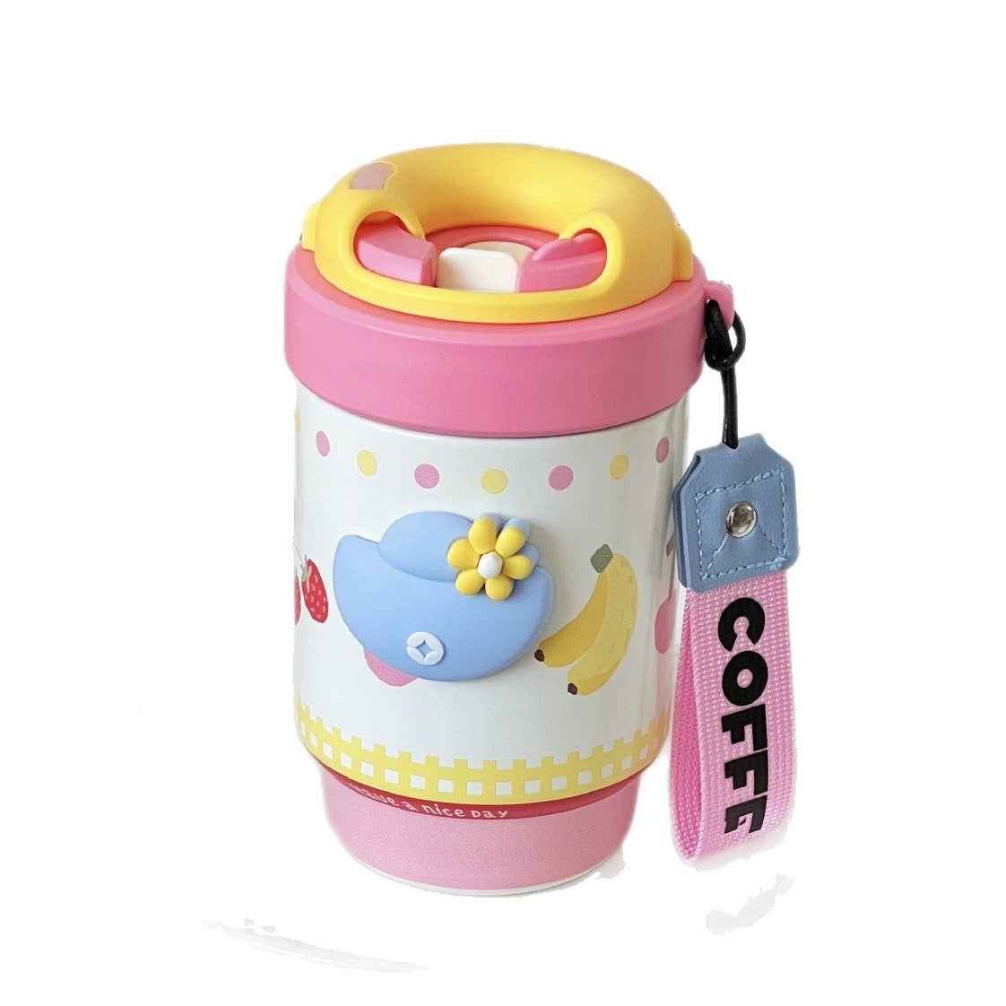 500ml 316 Stainless Steel Ceramic Liner Coffee Cup