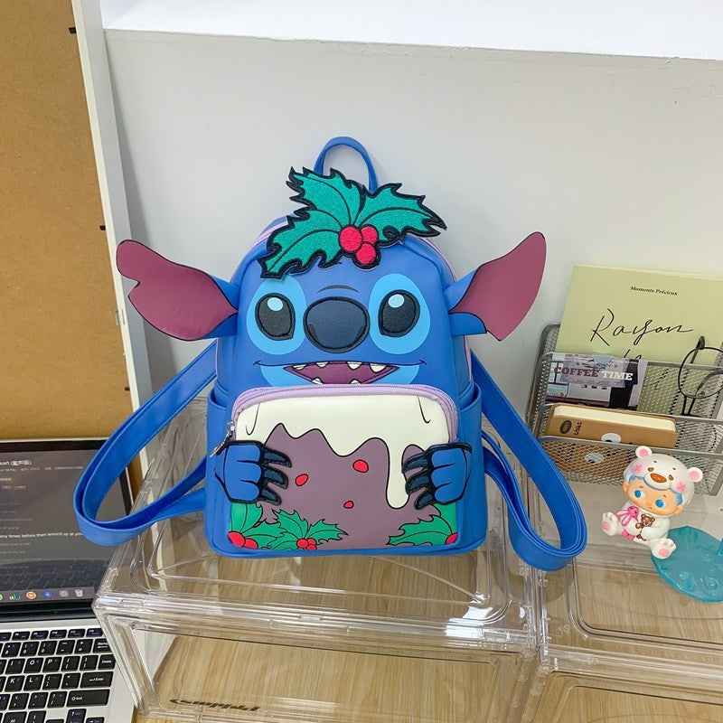 Cartoon PU Leather Backpack