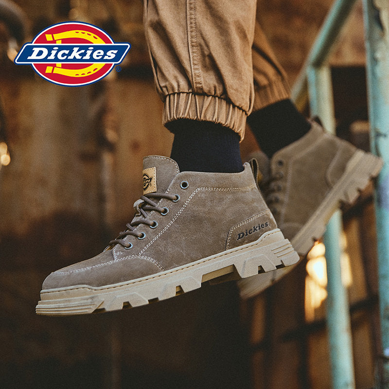 Dickies Men's Winter Cotton Mid-Top Cargo  Martin Boots