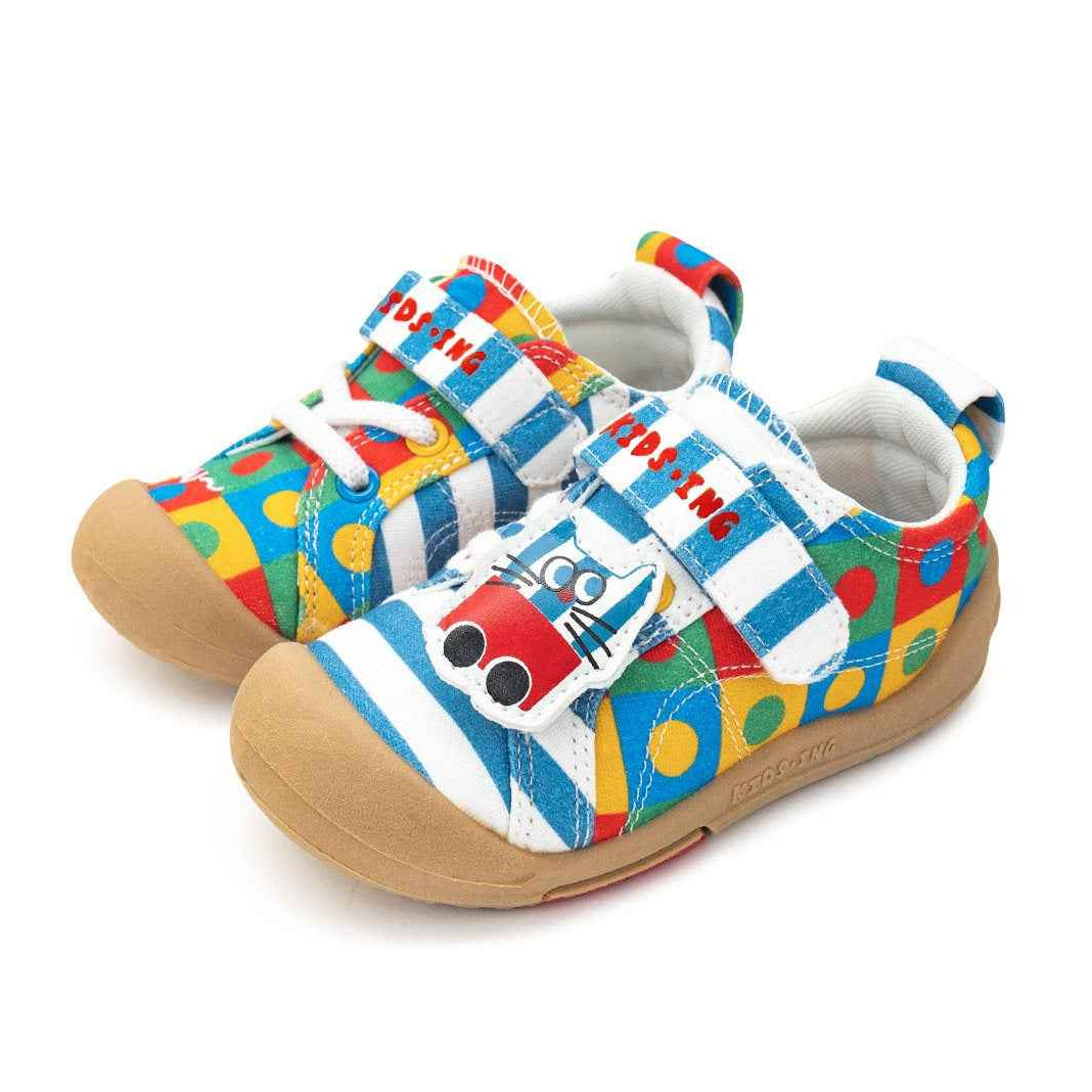 Kidsing Kedi Star Toddler Canvas Shoes Kids Non-Slip Soft Sole Sneakers 3.0
