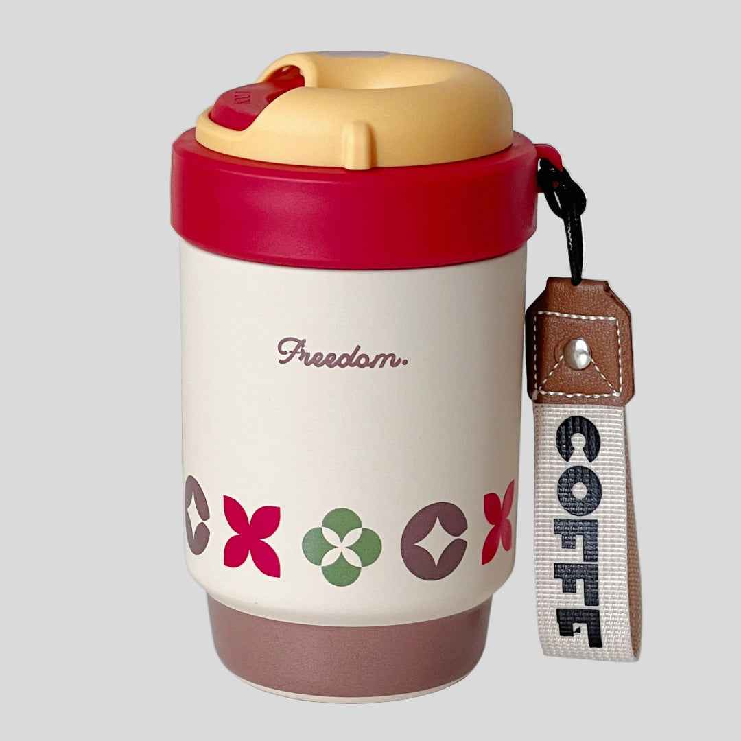 500ml 316 Stainless Steel Ceramic Liner Coffee Cup