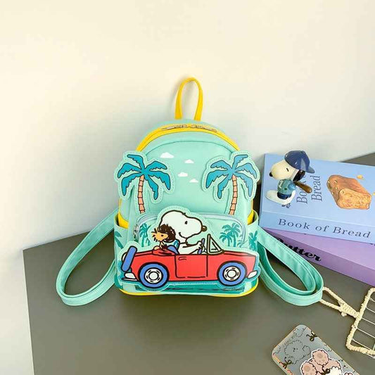 Cartoon PU Leather Backpack