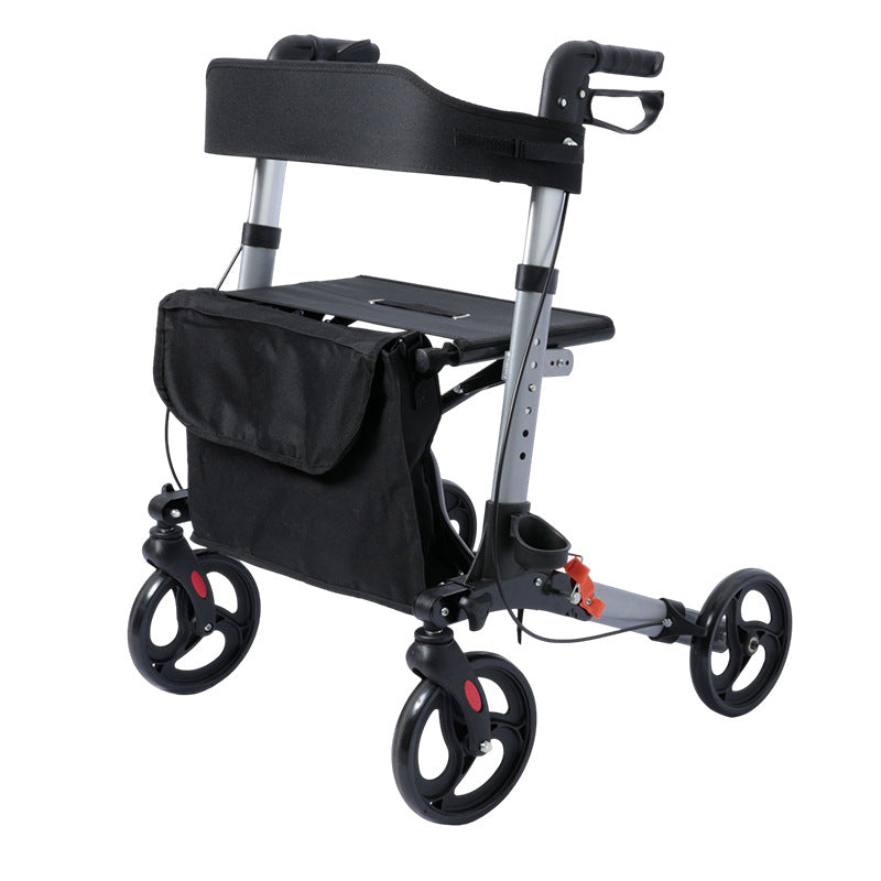 Multi-functional Elderly four-wheel Walker