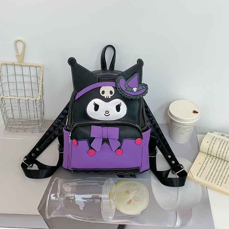 Cartoon PU Leather Backpack