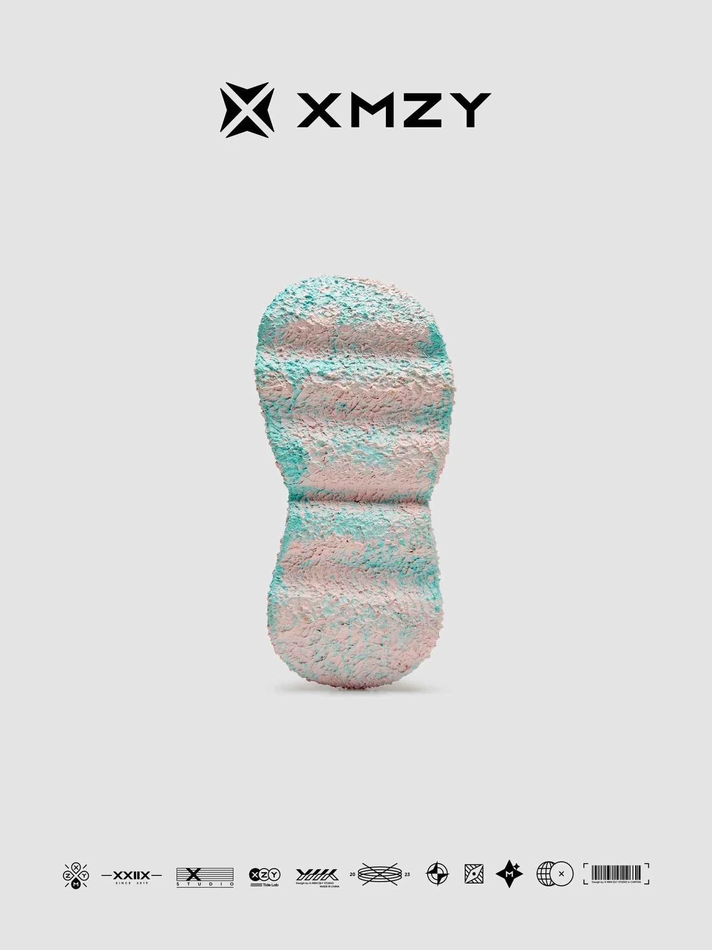 Stellar Nova - Chunky Sole Colorblock Sneakers-Blue