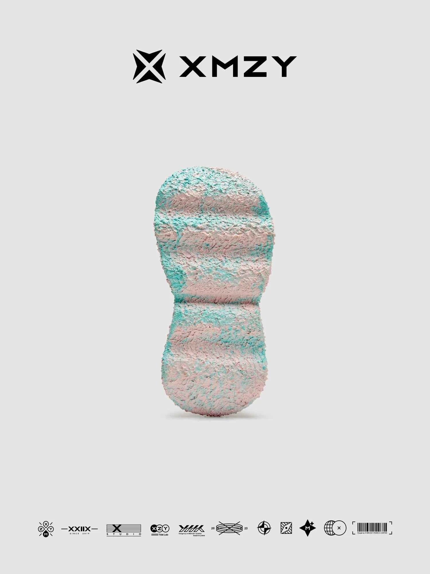 Stellar Nova - Chunky Sole Colorblock Sneakers-Blue