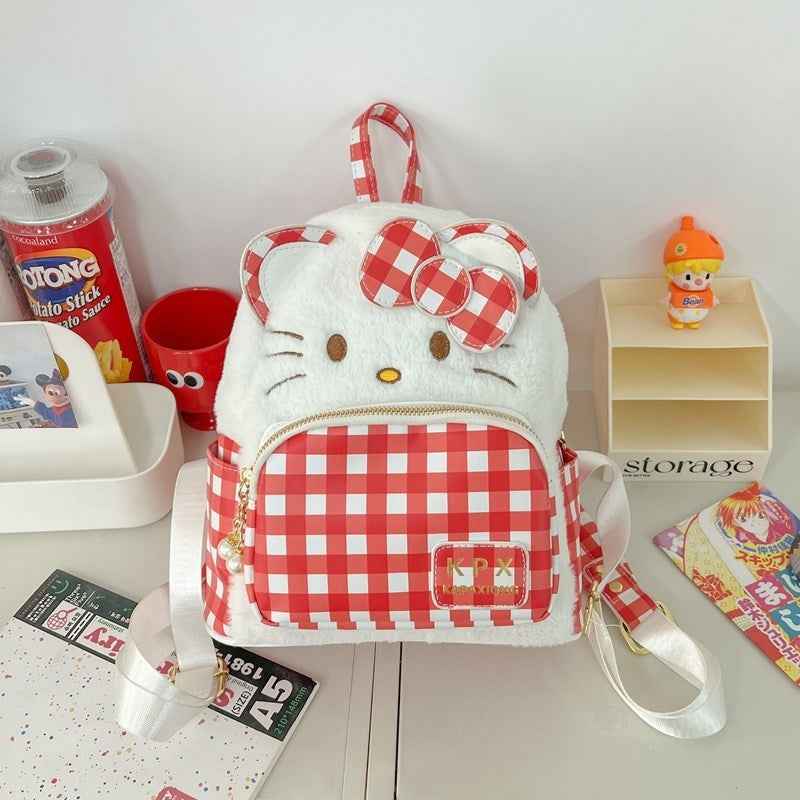 Cartoon PU Leather Backpack