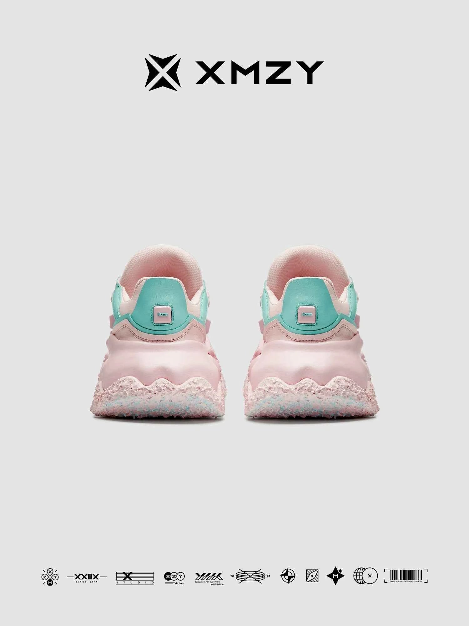 Stellar Nova - Chunky Sole Colorblock Sneakers-Blue