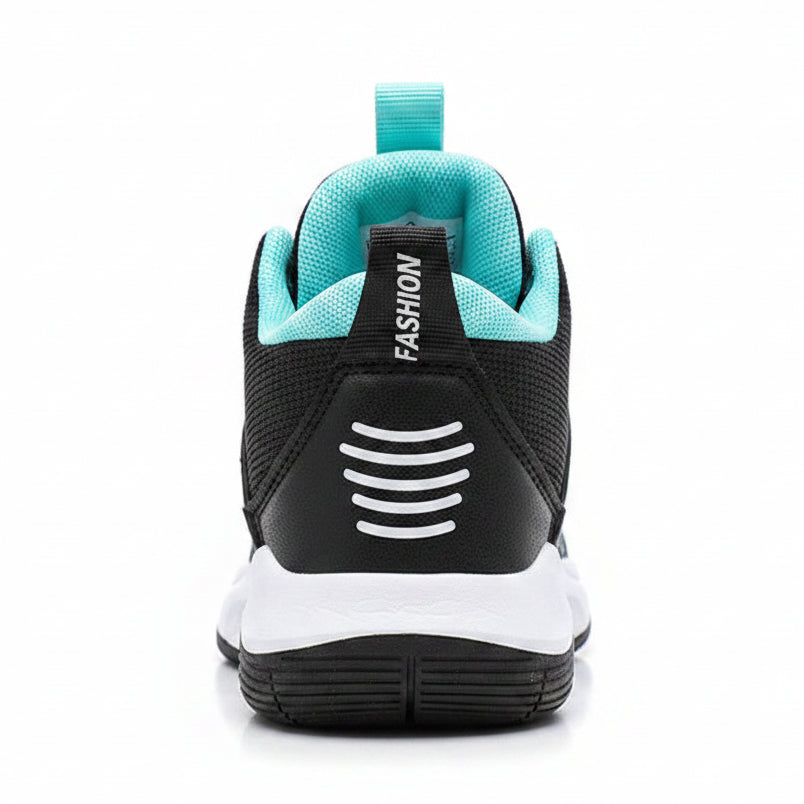 Children's Ocean Breeze High-Tops Basketball Shoes - Black