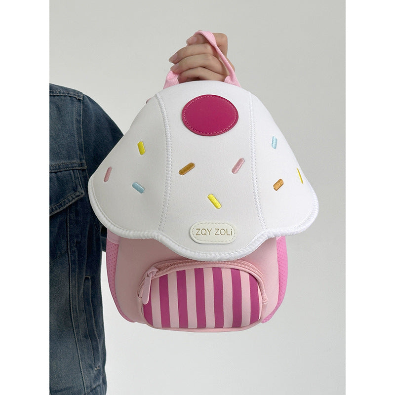 Cute Mushroom Kids Mini Backpack