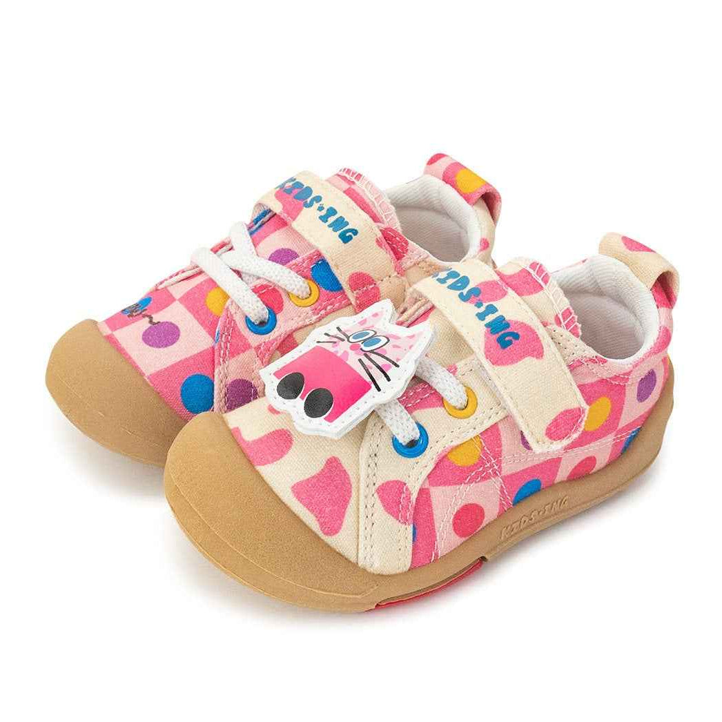 Kidsing Kedi Star Toddler Canvas Shoes Kids Non-Slip Soft Sole Sneakers 3.0