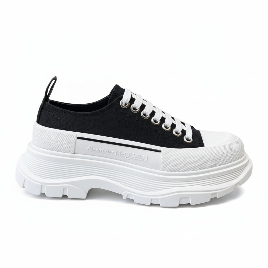 Alexander McQueen Tread Slick Lace-Up Sneakers