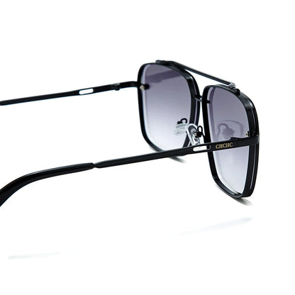 CH Classic Large Frame Style Elegant Sunglasses