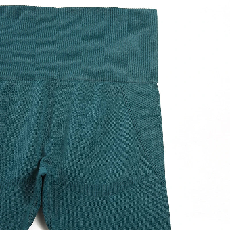 Seamless Women 2 Pcs Sportswear - Leggings + Padded Sports Bra