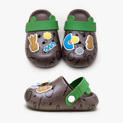 Cheerful Mario Children Fruit Slippers